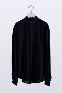 【24AW】Pure Shirt [black] - ピュアシャツ [ブラック] / AW24SH01