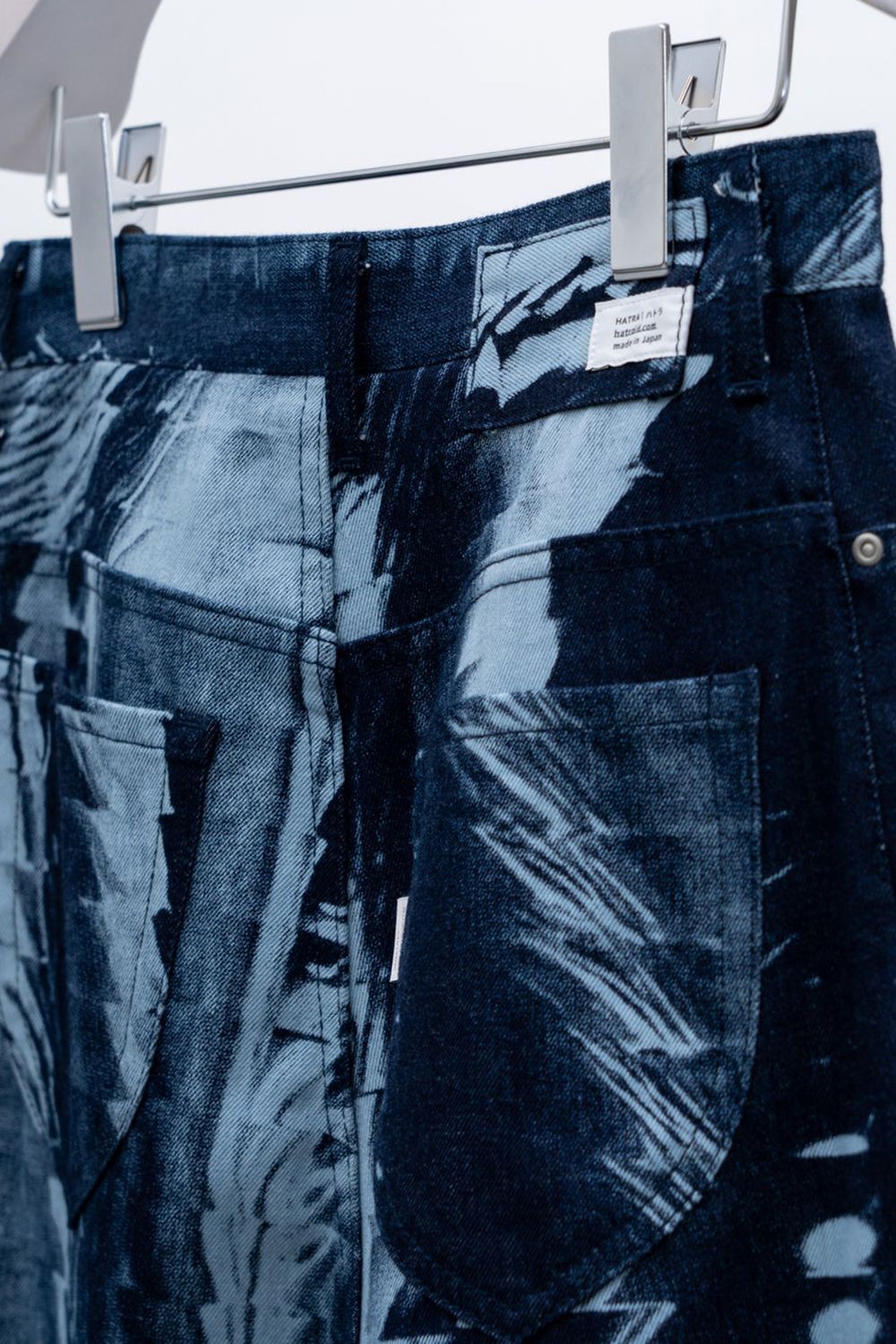 【ラスト1点 / 25AW】Latent Bleach Denim [navy]  - レイテントブリーチデニム [ネイビー] / FW25BT07