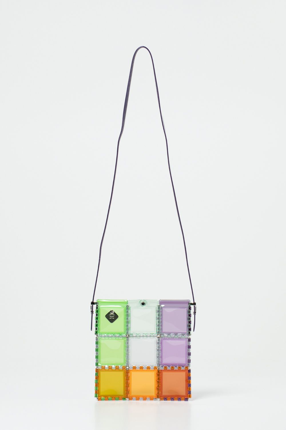 LINE MADRAS CHECK [Purple Mix] / ラインマドラスチェック [パープルミックス]