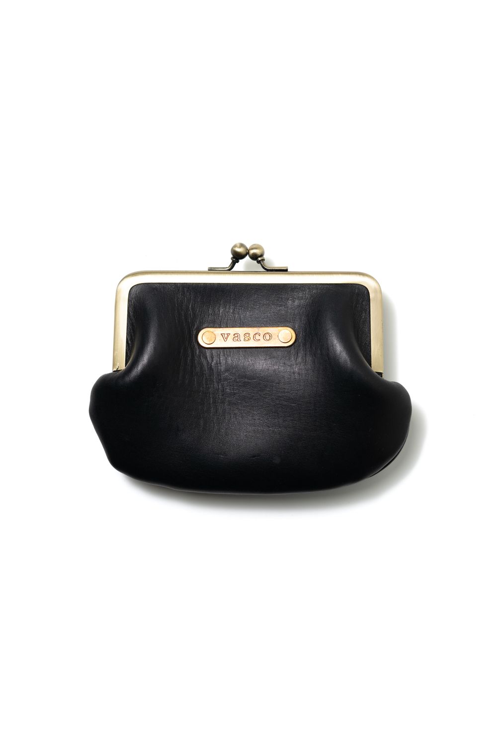 【ラスト1点 / 25SS】LEATHER VOYAGE COIN PURSE [BLACK]｜レザーコインケース / ブラック
