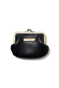 【ラスト1点 / 25SS】LEATHER VOYAGE COIN PURSE [BLACK]｜レザーコインケース / ブラック