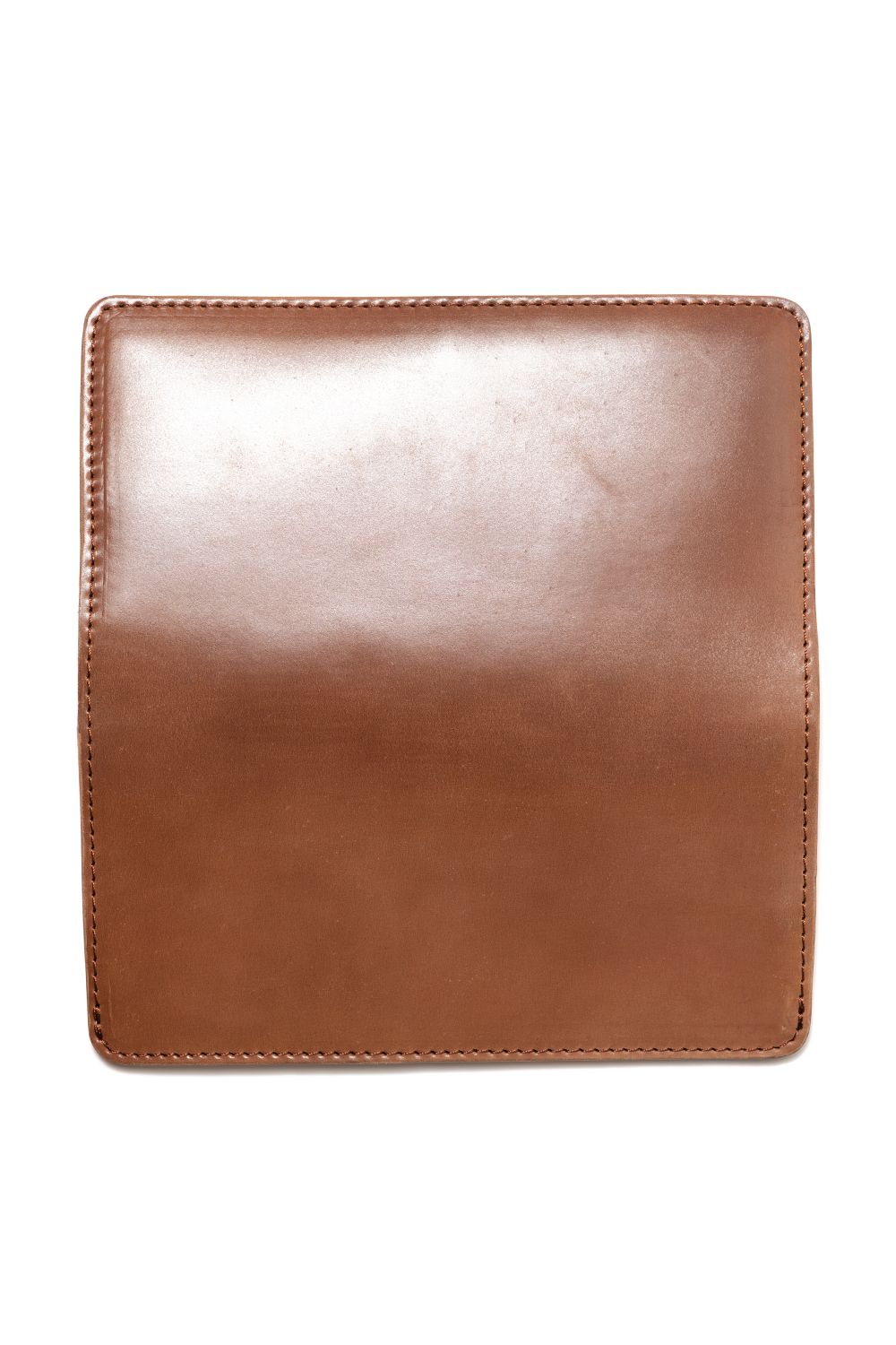 【ラスト1点】LEATHER GARRISON LONG WALLET [BOURBON] | シェルコードバン ロングウォレット / バーボン