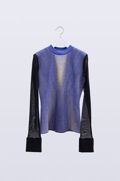 【ラスト1点 / 25AW】Time Lapse Knit Top [twi] - タイムラプスニットトップ [トワイ] / FW25KN04