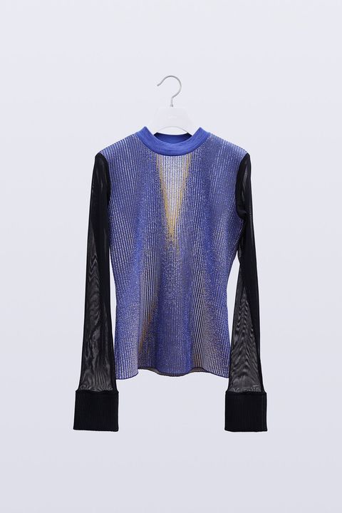 【ラスト1点 / 25AW】Time Lapse Knit Top [twi] - タイムラプスニットトップ [トワイ] / FW25KN04