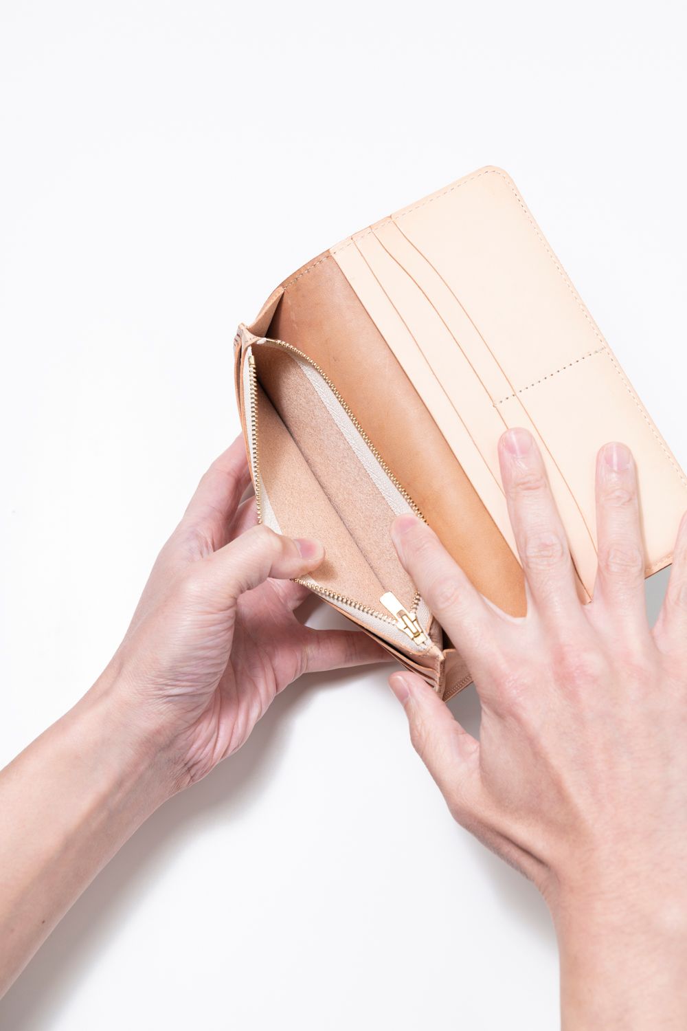 【25SS予約商品】シェルコードバンロングウォレット [No.8] / LEATHER GARRISON LONG WALLET [No.8]