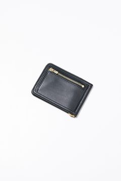 【25SS予約商品】LEATHER VOYAGE MONEY CLIP [NERO] | マネークリップ / ブラック