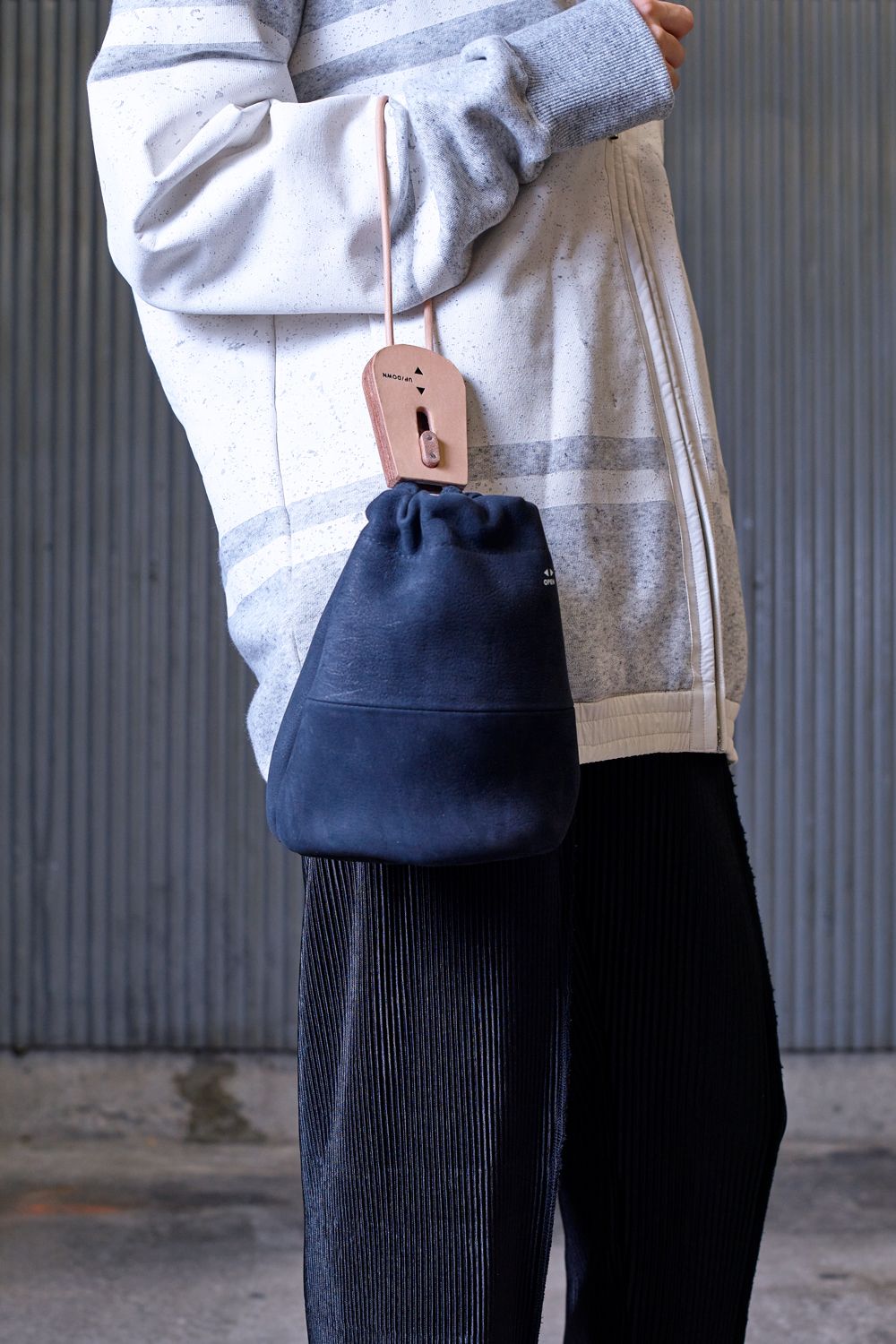 DRAWSTRING M [BLACK] / ドローストリングM [ブラック]