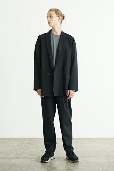 【24AW】double jacket [BLACK] - ダブルジャケット [ブラック] / vu-jkt-003