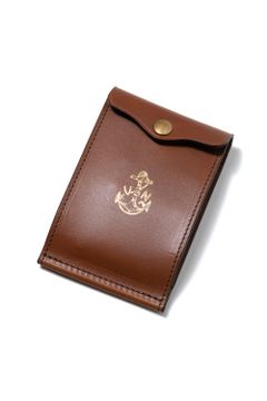 【完売 / 25SS予約商品】LEATHER NAVAL MONEY CLIP [CORTESIA] | ネイバル マネークリップ / ブラウン