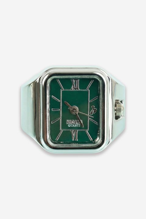 Legacy Ring Watch [Silver / Green] / レガシーリングウォッチ [シルバー / グリーン]