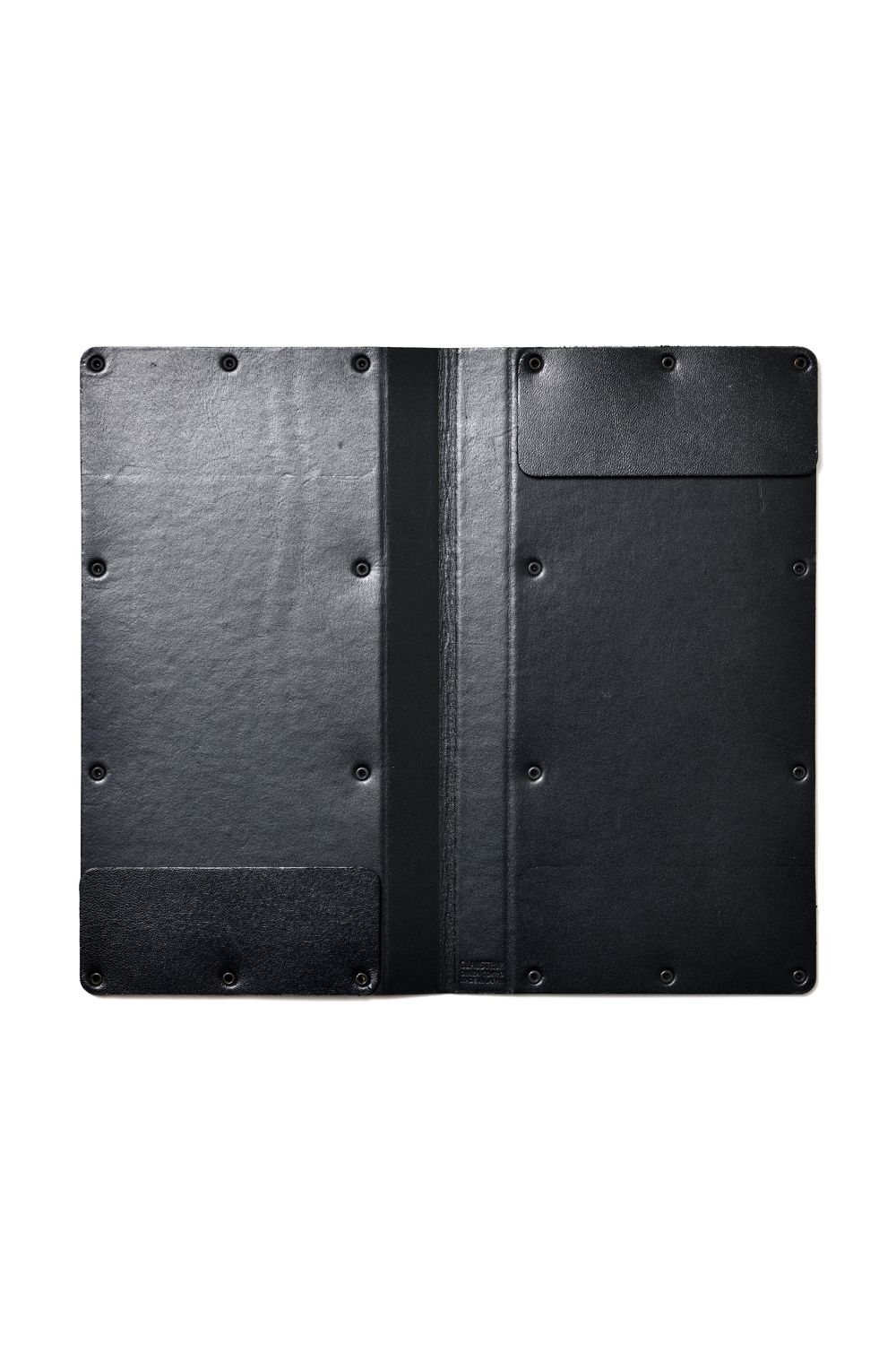【ラスト1点】CREDIT CARD BINDER [HAIR LINE+LEATHER BLACK] / クレジットカードバインダー [ヘアーライン+レザーブラック]