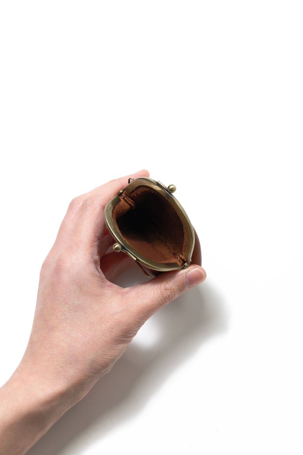 【ラスト1点 / 25SS】LEATHER VOYAGE MINI COIN PURSE [BROWN]｜レザーミニコインケース / ブラウン