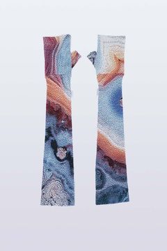 【24SS】Mineral Knit Arm Covers [MGM] - ミネラルニットアームカバー [マグマ] / SS24AC05