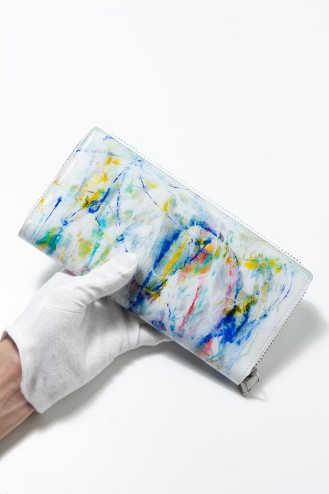 PAINT WALLET JUMBO [WHITE] / ペイントウォレットジャンボ [ホワイト]