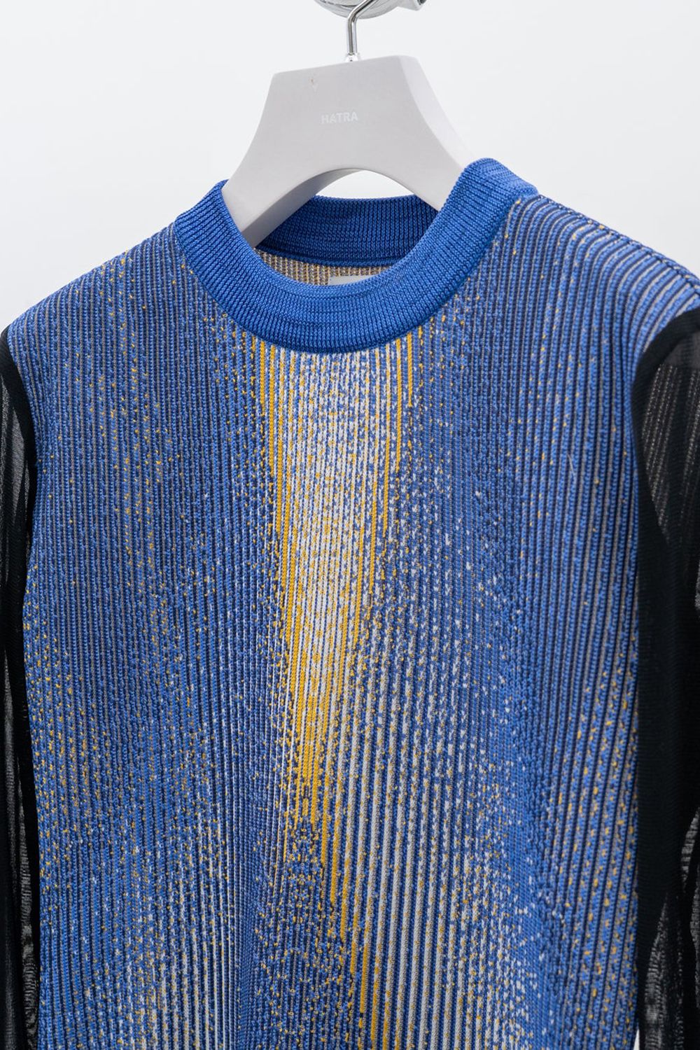【ラスト1点 / 25AW】Time Lapse Knit Top [twi] - タイムラプスニットトップ [トワイ] / FW25KN04