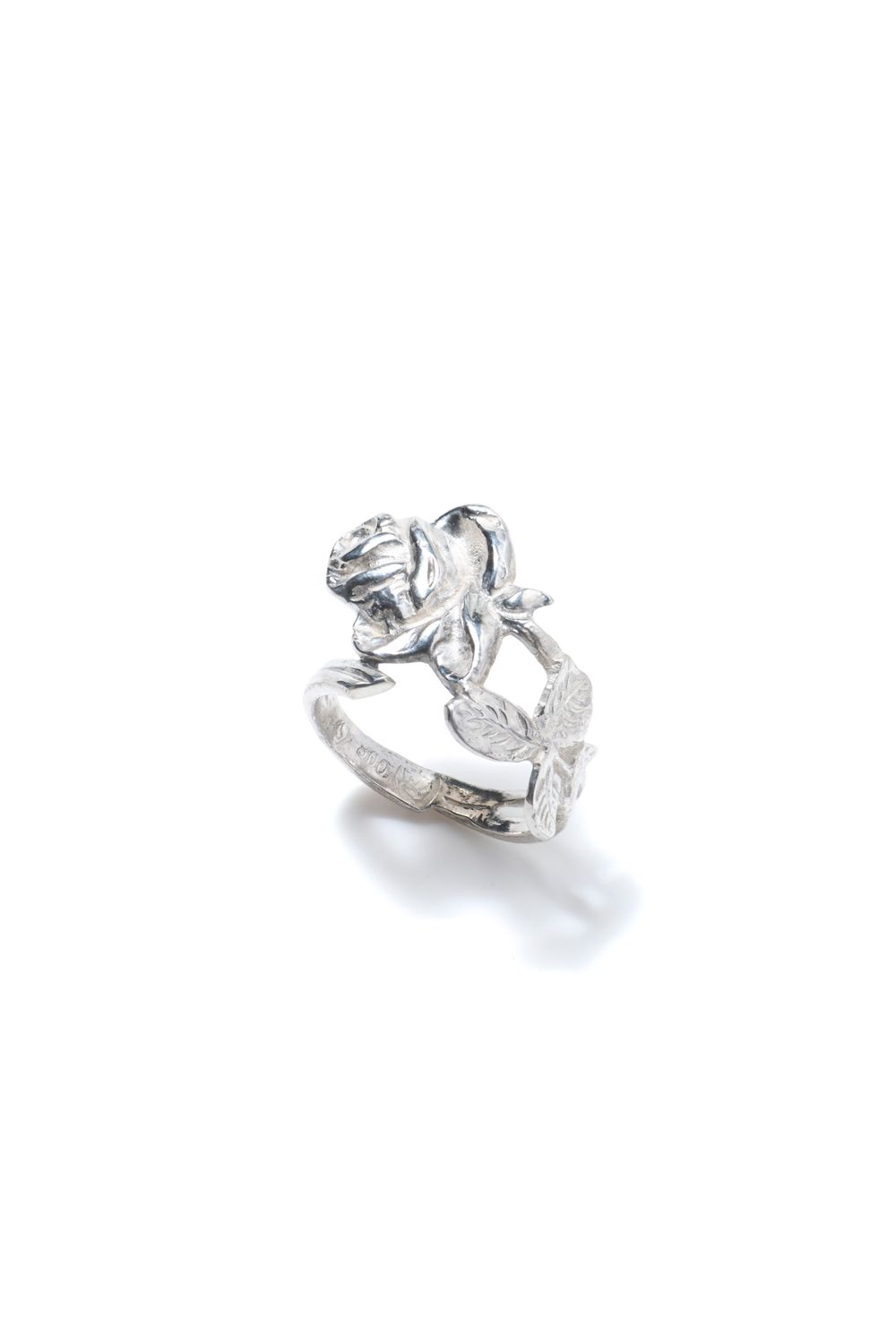 【1点もの】ROSE IVY SPOON RING / ローズアイビースプーンリング [SV]