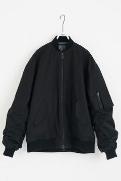 【ラスト1点 / 24AW】big MA-1 [BLACK] - ビッグエムエーワン [ブラック] / vu-blu-005