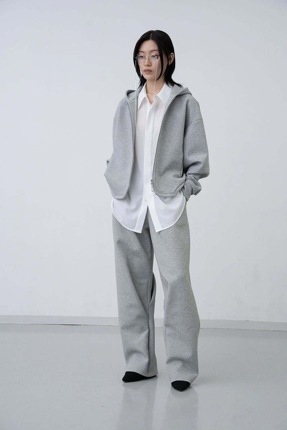 【26AW / 予約受付中】Spacer Parka [grey] - スペーサーパーカ [グレー] / FW26OU06