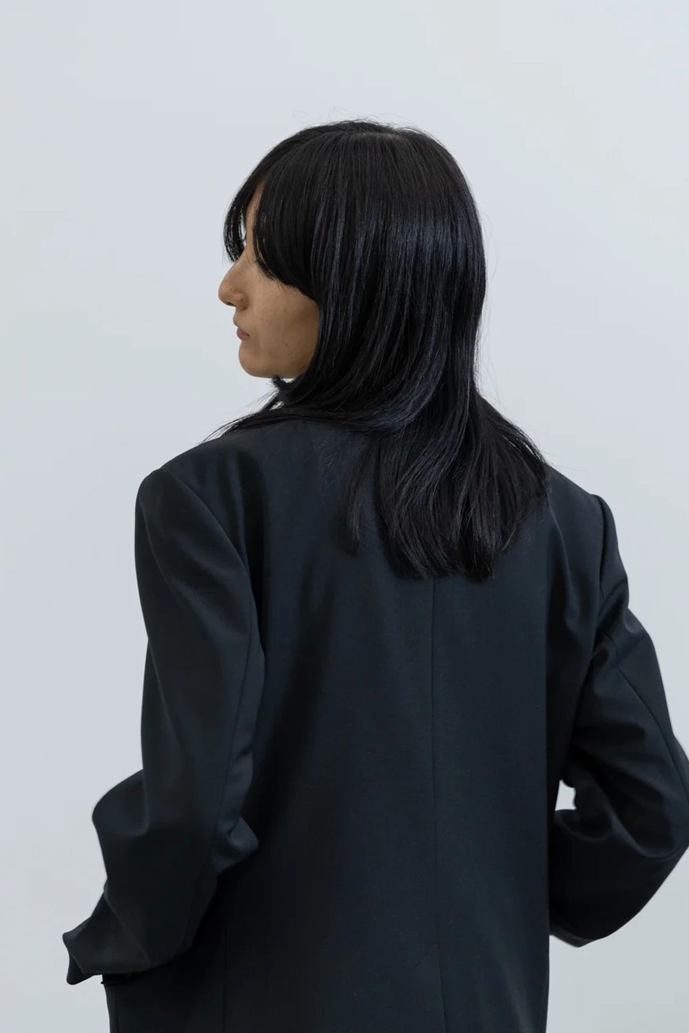 【26SS / 予約受付中】Dub Tailored Jacket [black] - ダブルテーラードジャケット [ブラック] / SS26OU01