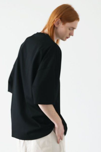 basic t-shirt [BLACK] - ベーシックTシャツ [ブラック] / vu-cut-001