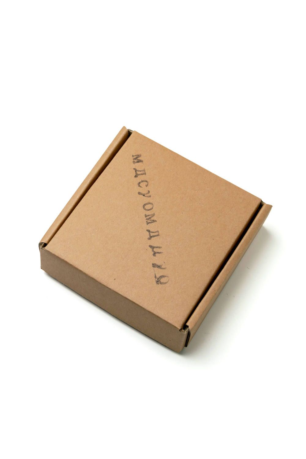 WORDING WALLET [BROWN] / ワーディングウォレット [ブラウン]