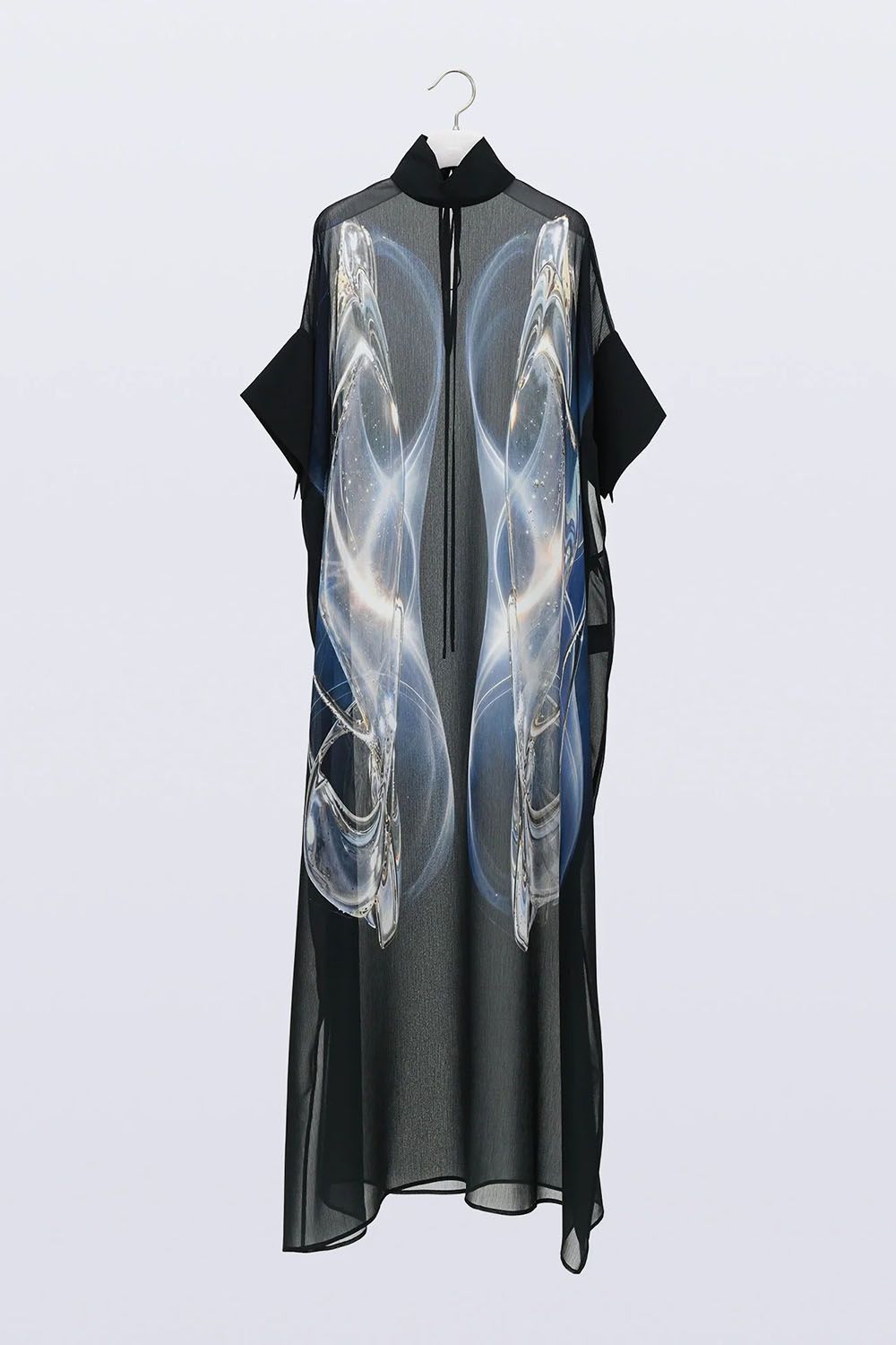 【26AW / 予約受付中】Sphere Sheer Robe [black] - スフィアシアーローブ [ブラック] / FW26RO01