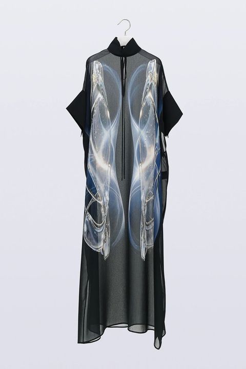 【26AW / 予約受付中】Sphere Sheer Robe [black] - スフィアシアーローブ [ブラック] / FW26RO01