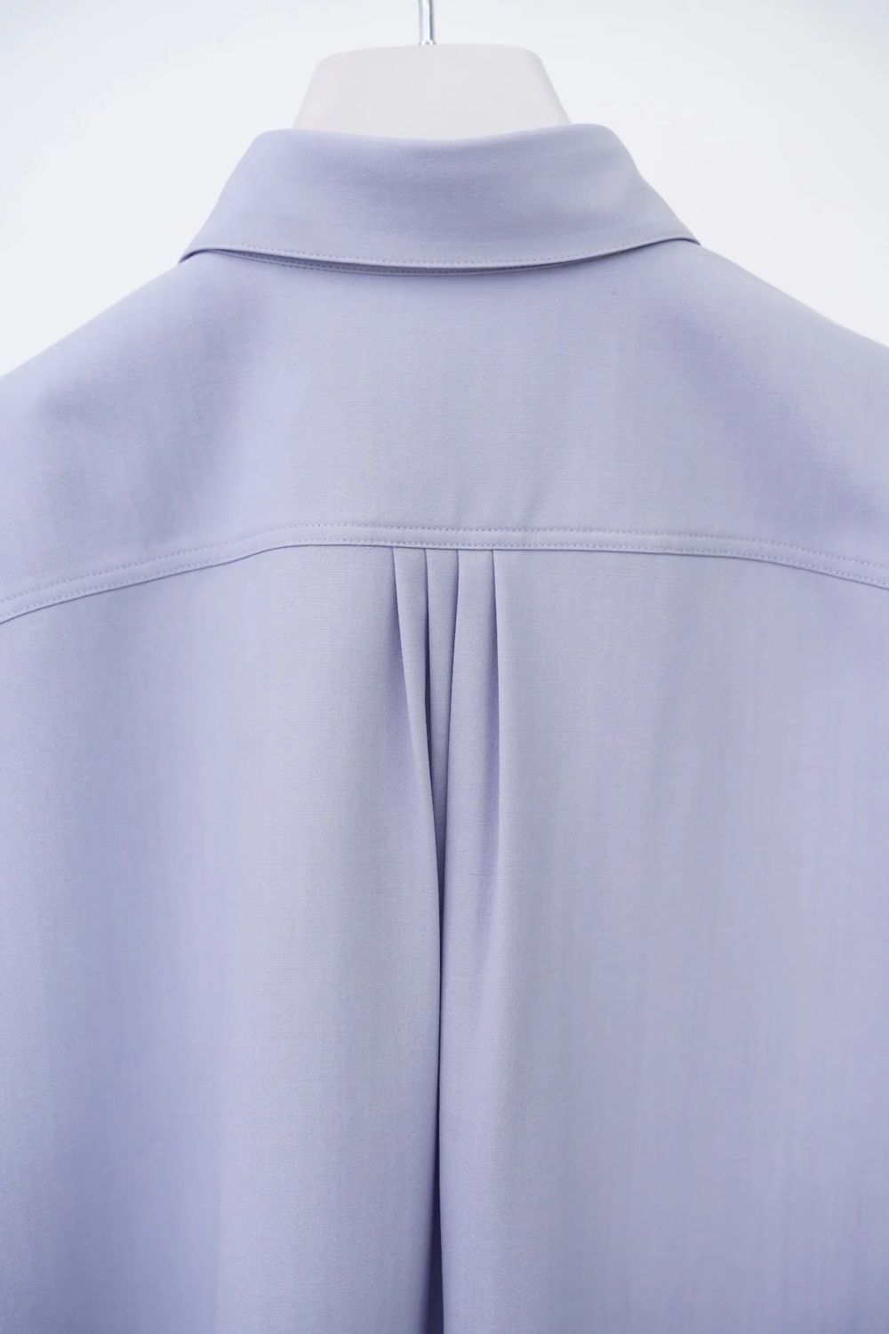 【26SS / 予約受付中】Tri Front Shirt [lavender] - トライフロントシャツ [ラベンダー] / SS26SH02