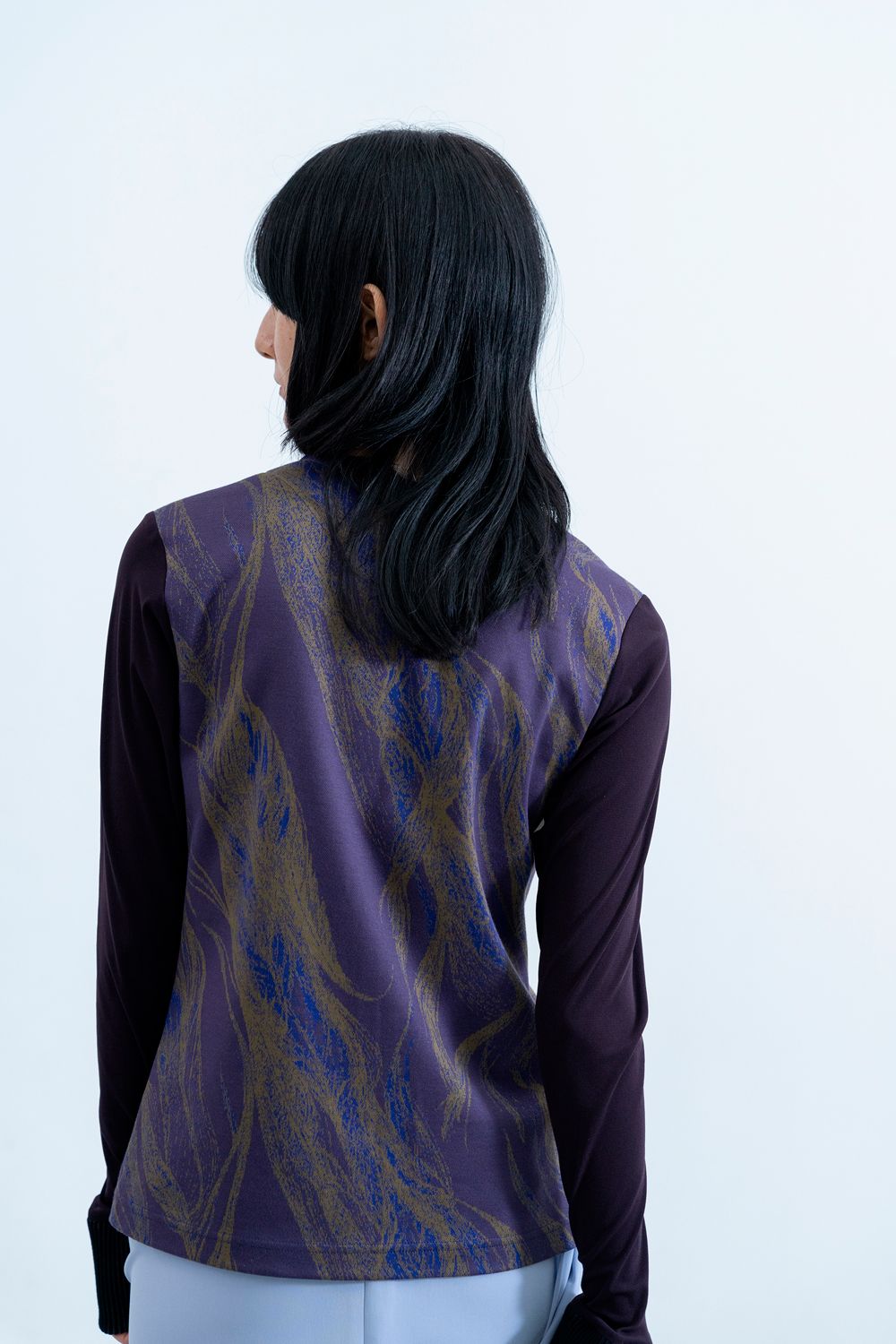 【ラスト1点 / 25SS】Aero Cardigan [violet] - エアロカーディガン [ヴァイオレット] / SS25TO08