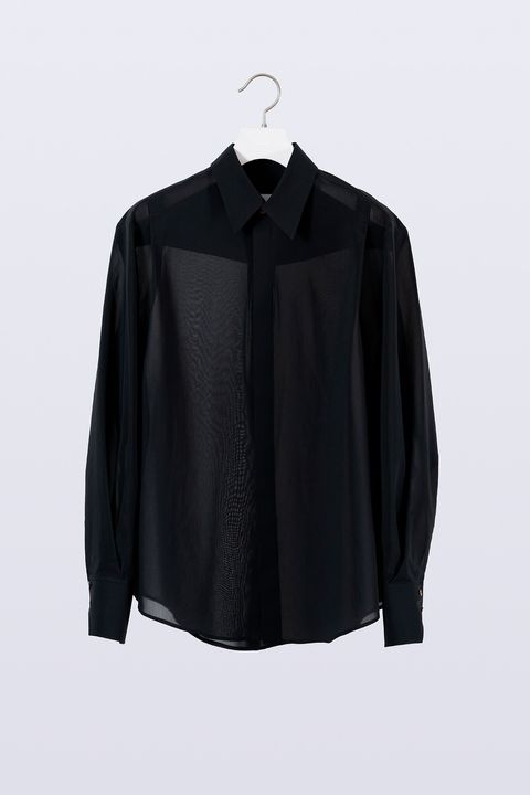 【ラスト1点 / 25SS】Alpha Shirt [black] - アルファシャツ [ブラック] / SS25SH02