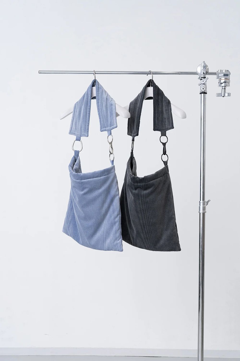 【26AW / 予約受付中】Mirage Corduroy Tote [steal-grey] - ミラージュコーデュロイトート [ミッドナイト] / FW26AC01