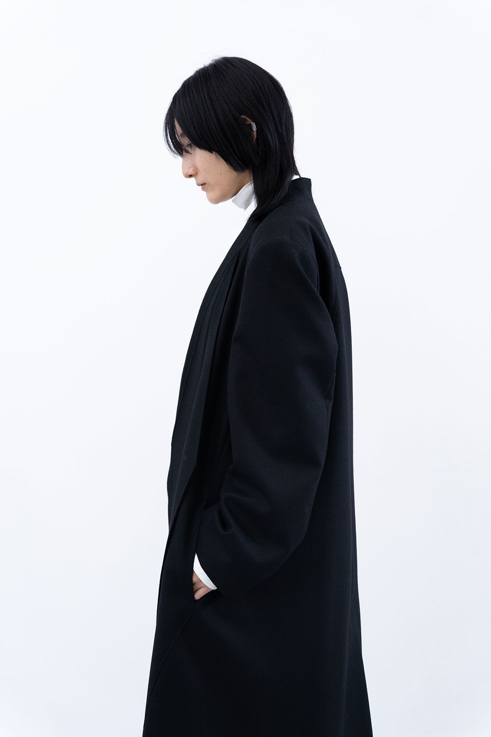 【24AW】Dia Coat [black] - ディアコート [ブラック] / AW24OU01