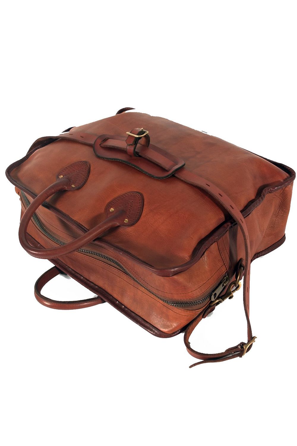 【25SS予約受付中｜12/17まで】LEATHER OFFICER 3WAY BAG | オフィサーバッグ
