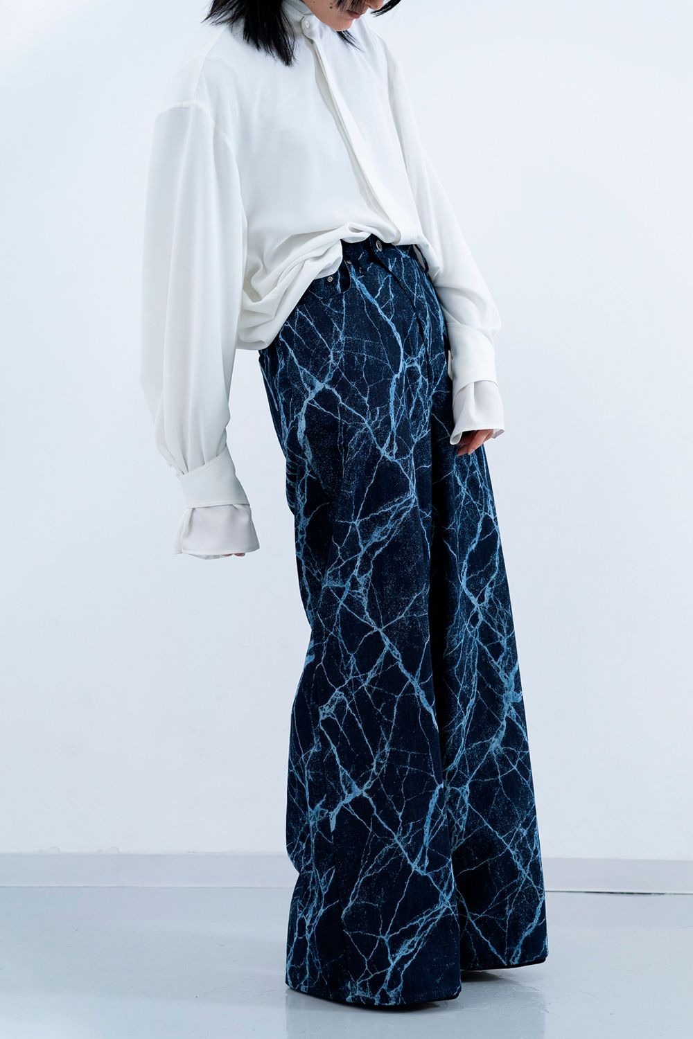 【24AW】Atlas Bleach Denim [navy]  - アトラスブリーチデニム [ネイビー] / AW24BT07