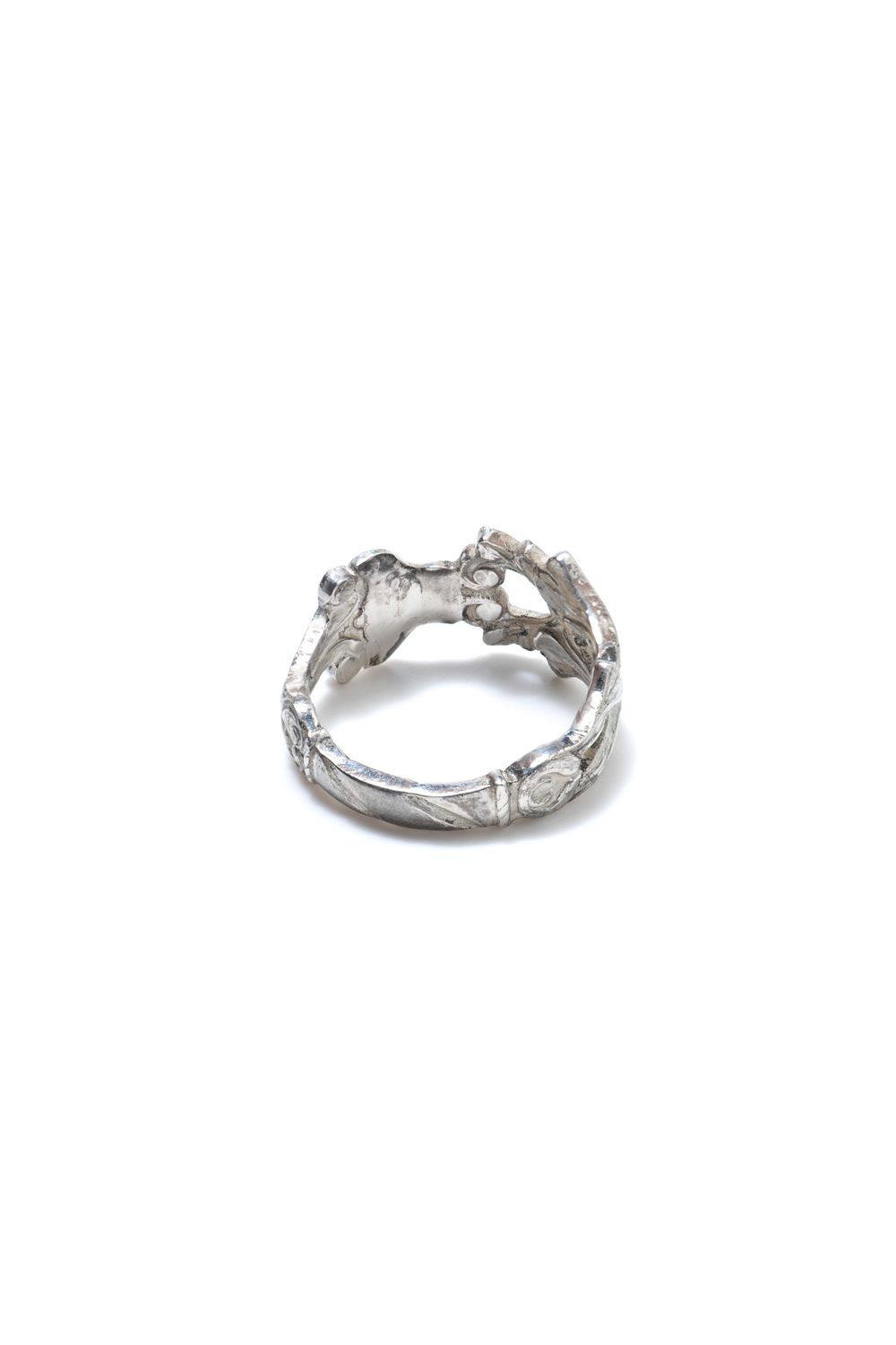 【1点もの】FLOREAL HOLLOW SPOON RING / フロレアルホロウスプーンリング [SV]