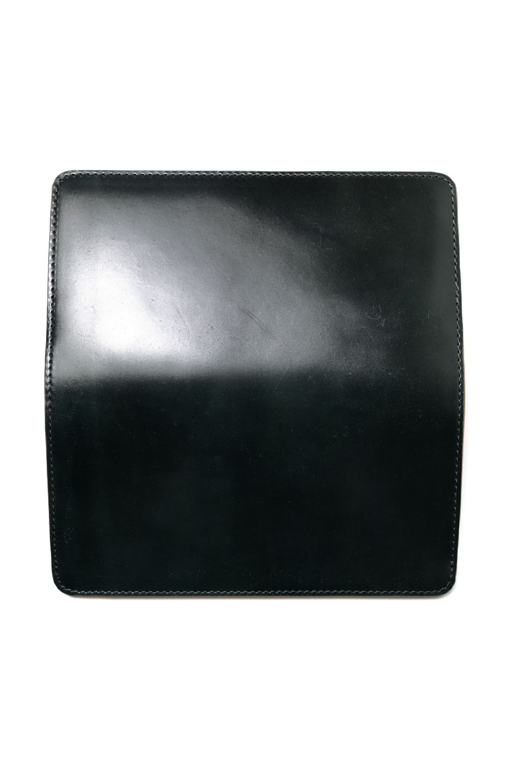 LEATHER GARRISON LONG WALLET [GREEN] | シェルコードバン ロングウォレット / グリーン