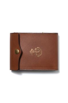 【25SS予約商品】LEATHER NAVAL MIDDLE WALLET [CORTESIA] | ネイバル ミドルウォレット / ブラウン