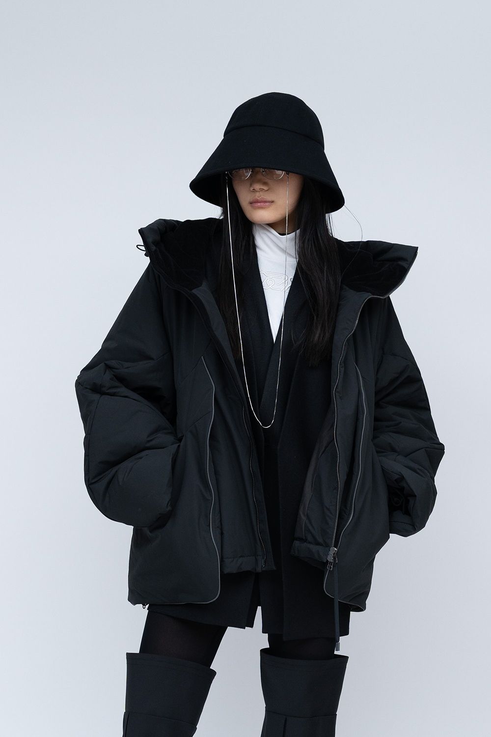 【25AW】Lay Puf Jacket [black] - レイパフ [ブラック] / FW25OU03