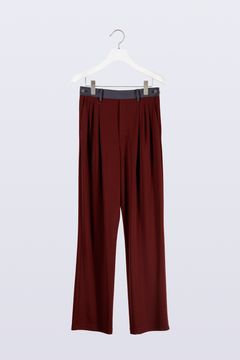 【ラスト1点 / 25SS】Moc Trousers [burgundy] - モックトラウザーズ [バーガンディー] / SS25BT02