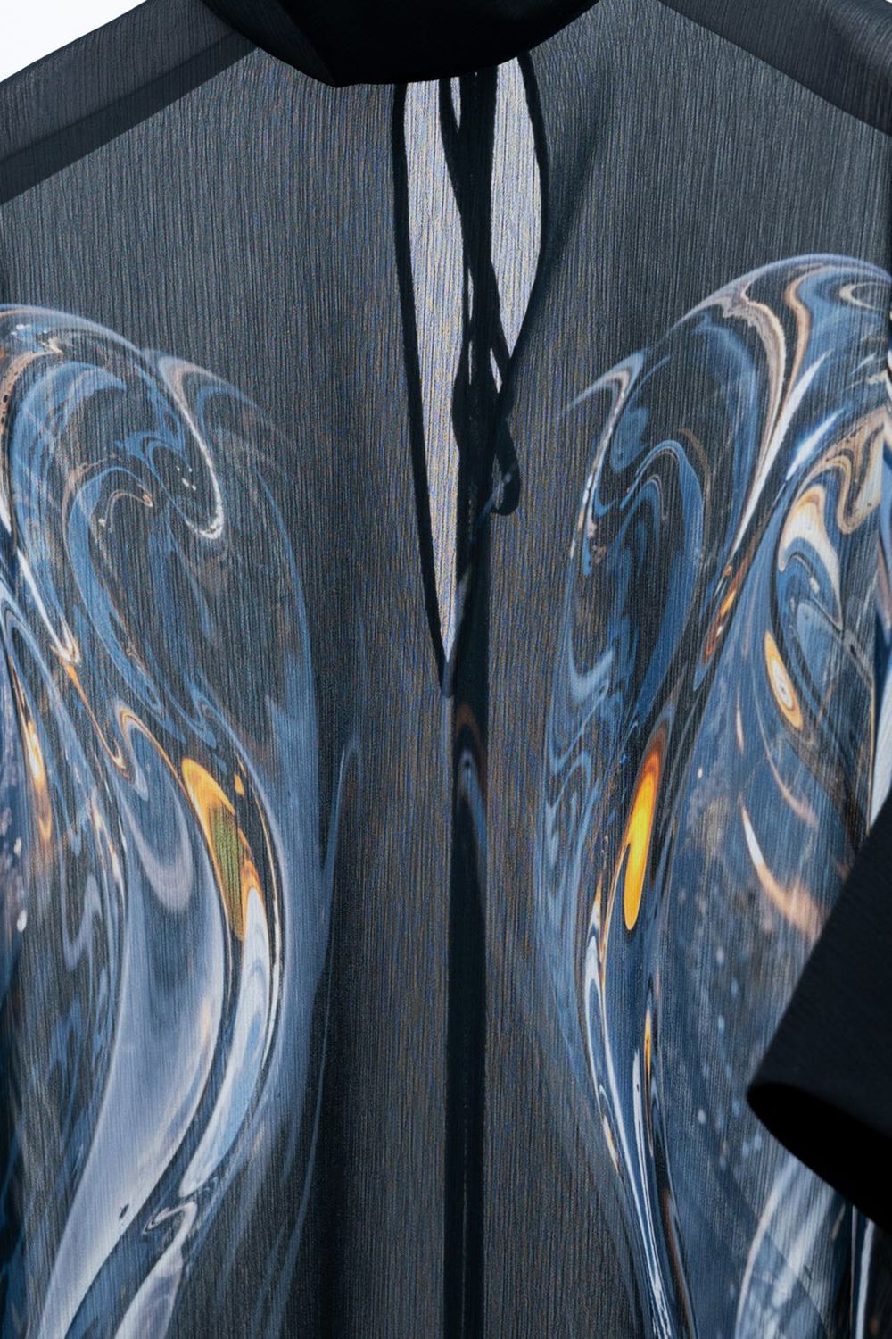 【25AW】Phenomenal Sheer Robe [black] - フェノメナルシアーローブ [ブラック] / FW25RO01
