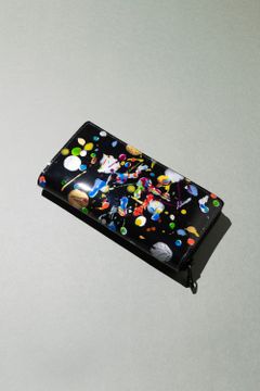 PAINT WALLET M [BLACK] / ペイントウォレットM[ブラック]