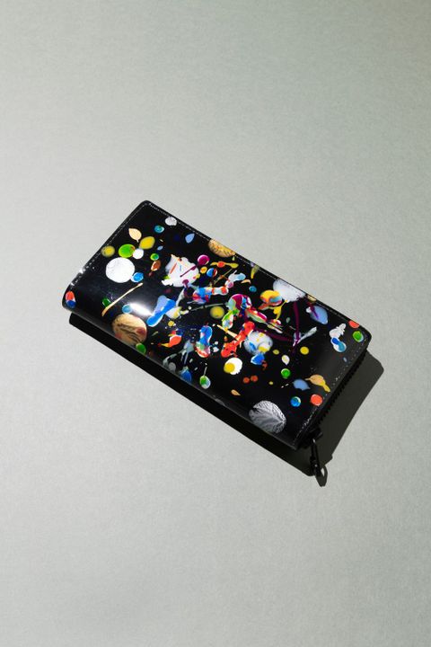 PAINT WALLET M [BLACK] / ペイントウォレットM[ブラック]