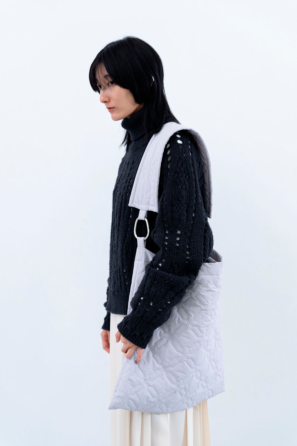 HATRA - 【予約商品 / 24AW】Cell Quilt Bag [lavender] - シェル ...