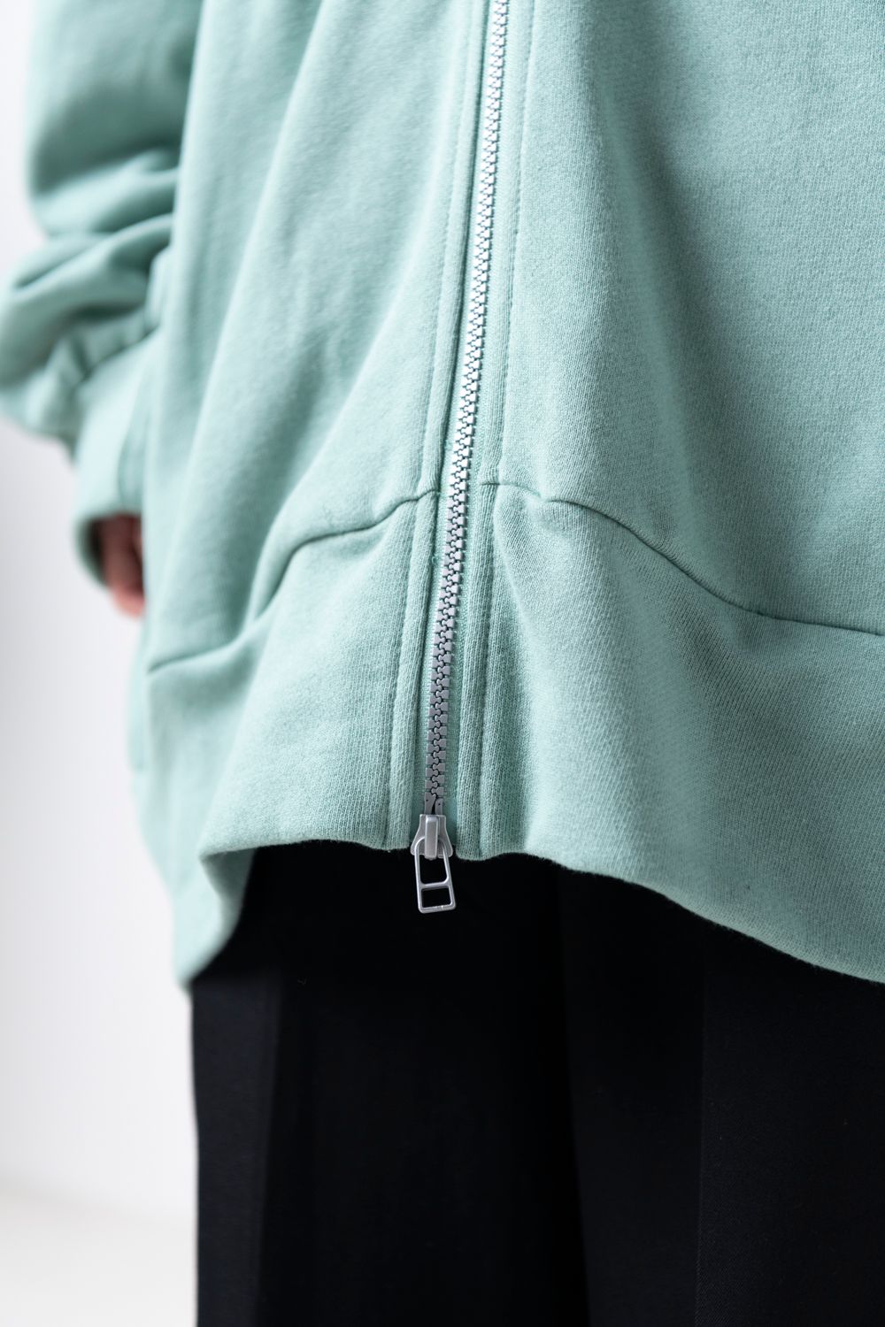 【23AW】big hoody [GREEN] - ビッグフーディ [グリーン] / vuy-a23-k04