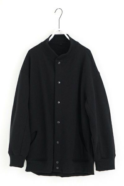 【24AW】sweat stadium [BLACK] - スウェットスタジャン [ブラック] / vum-b01