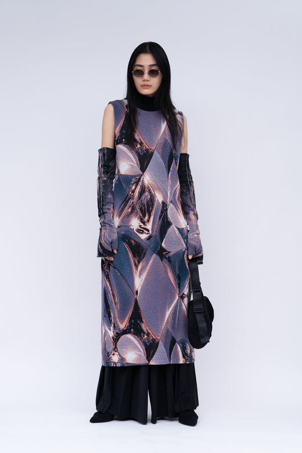 【ラスト1点 / 25AW】Time Lapse Knit Robe [night] - タイムラプスニットローブ [ナイト] / FW25KN02