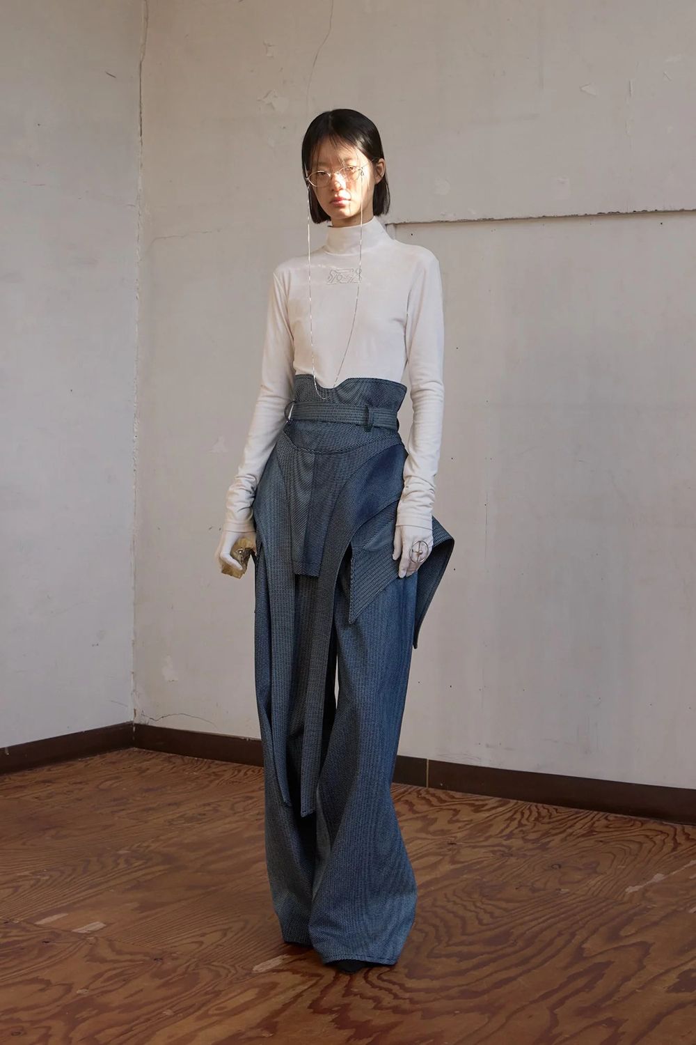 【26AW】Parabora Glass Chain [SV925] - パラボラグラスチェーン / FW26AC07