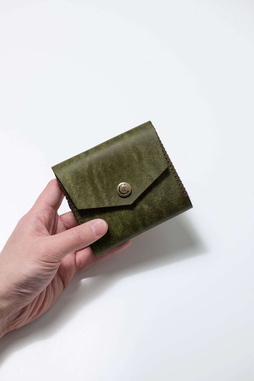 二つ折り財布 [オリーブ] / Short Wallet [OLIVE]