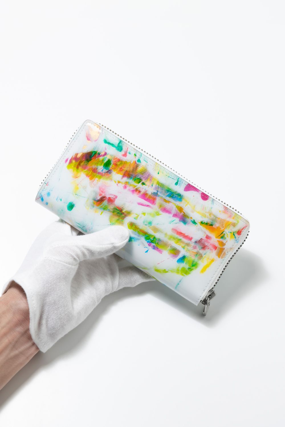 PAINT WALLET M [WHITE] / ペイントウォレットM [ホワイト]