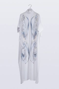【26AW / 予約受付中】Sphere Sheer Robe [white] - スフィアシアーローブ [ホワイト] / FW26RO01